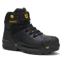 Caterpillar Excavator Black Waterproof Metal Free ESD S3 SRC Safety Boots