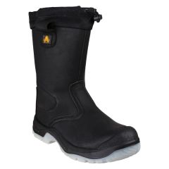 Amblers FS209 Black Safety Rigger Boots