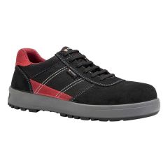 Parade Gamma Non Metallic Black and Red Mens Lightweight Safety Trainers