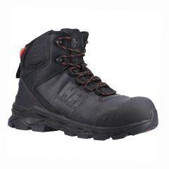 Helly Hansen Oxford ESD Waterproof Side Zip Black Leather Safety Boots