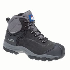 Himalayan 4103 Gravity Black Leather Metal Free Waterproof Safety Boots