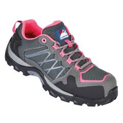 Himalayan 4302 Pink Grey Metal Free Lightweight Safety Work Trainers
