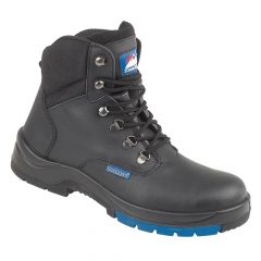 Himalayan 5104 Black Leather HyGrip S3 Unisex Hiker Safety Boots