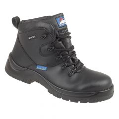 Himalayan 5120 Black Leather HyGrip Waterproof Metal Free Safety Boots
