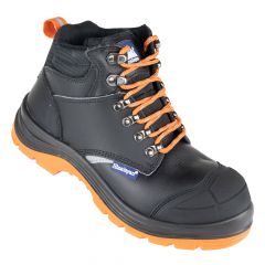 Himalayan 5401 Black Leather S3 SRC Reflecto Mens Safety Work Boots