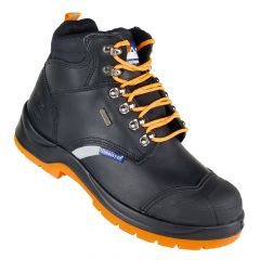 Himalayan 5402 Black Leather S3 Waterproof Reflecto Mens Safety Boots