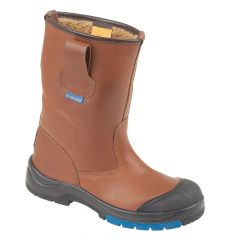 Himalayan 9105 Brown S3 Warm Lined Hygrip Outsole Safety Rigger Boots