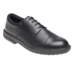 Himalayan 910 Black Leather S1P Oxford Style Executive Safety Shoes