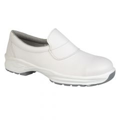 Himalayan 9950 White Hygienic Microfibre Slip On Unisex Safety Shoes