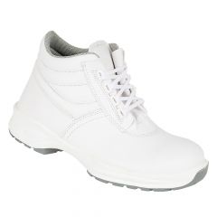 Himalayan 9952 White Hygenic Microfibre Lace Up Unisex Safety Boots