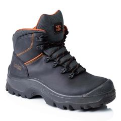 No Risk Coltrane Clima Cork Black Leather S3 Safety Work Boots