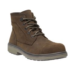 Parade Oslo Lightweight Executive Mens Smart Brown Leather Safety Boots