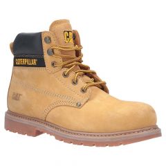 Caterpillar Powerplant S3 Welted Honey Leather Mens Safety Boots