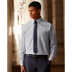 Fruit Of The Loom L/Sleeve Oxford Shirt