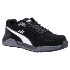Puma Safety AirTwist Black Grey ESD Metal Free Mens Safety Trainers