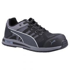 Puma Safety Elevate Knit Low Black Lightweight ESD Safety Trainers