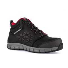 Reebok Safety Excel Light Black S3 Athletic Mid MemoryTech Safety Boots