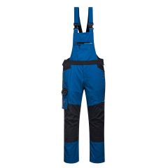WX3 Workwear Persian Blue T704 Multipocket Poly Cotton Work Bib and Brace