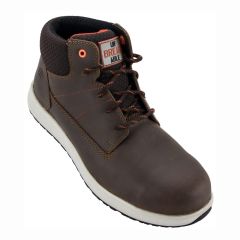 Unbreakable Vulcan Brown Full Grain Leather S3 SRC Unisex Safety Boots