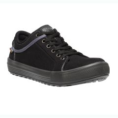 Parade Footwear Valley Unisex Black Canvas Lightweight Safety Sneakers