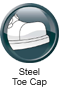 Steel toe cap symbol